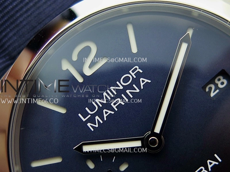 PAM1157 44mm VSF 1:1 Best Edition Blue Dial On Blue Nylon Strap P.9010 Super Clone